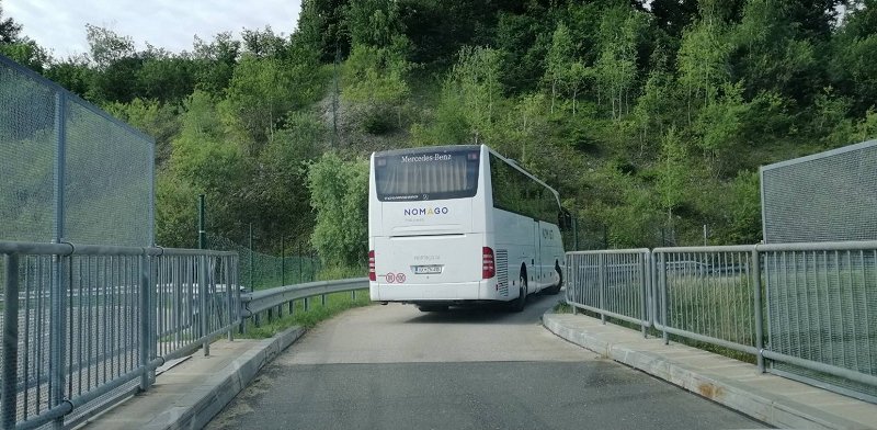 Začetek sanacije državne ceste in izgradnji kolesarske povezave med