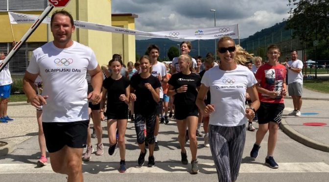 Olimpijski dan na OŠ Adama Bohoriča Brestanica