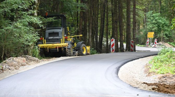 Rekonstrukcija ceste Grahovica–Jablanica v občini Sevnica