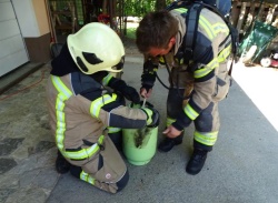 FOTO: Požar plinske jeklenke