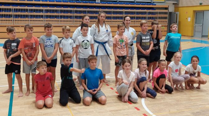 Karate klub Brežice tudi letos sodeluje na športnih počitnicah