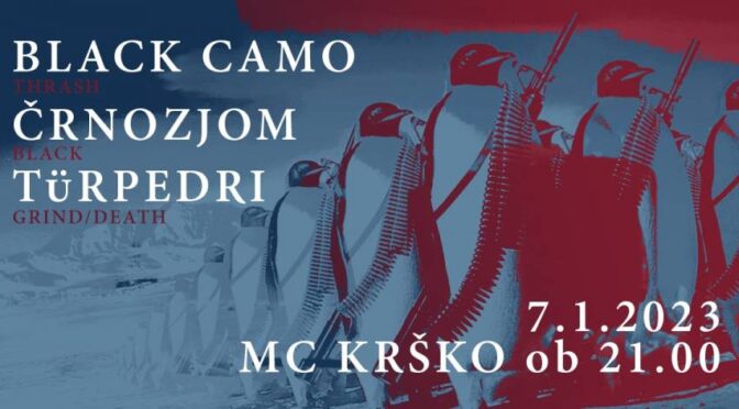 V MC Krško koncert skupin Black Camo, Črnozjom in Türpedri