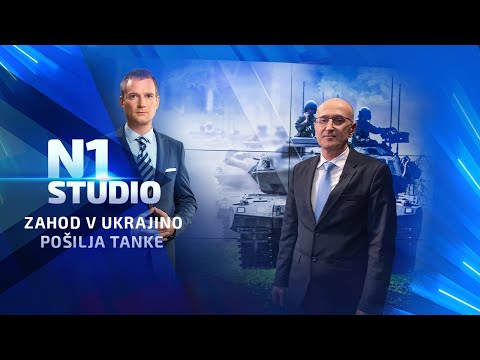 N1 STUDIO: Ali lahko zahodni tanki odločilno vplivajo na potek vojne v Ukrajini?