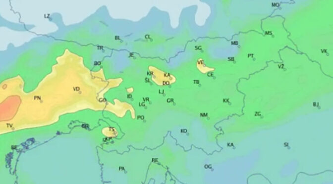 Preseganja mejnih vrednosti PM10 delcev v zraku