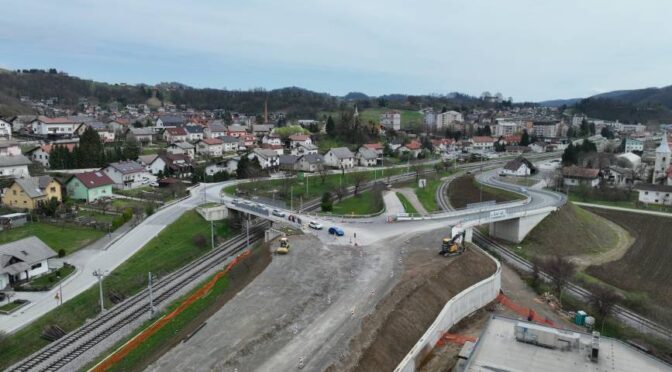 Gradnja krožišča v Šmarju bo zaključena v prvi polovici leta