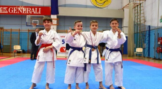 Izjemen uspeh Karate kluba Radeče na pokalnem tekmovanju v Luciji