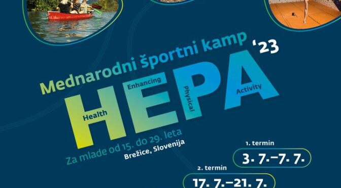 V prihajajočem poletju bomo, v okviru projekta Hand in Hand, izvedli tri mednarodne športne kampe, ki spodbujajo zdrav življenjs…