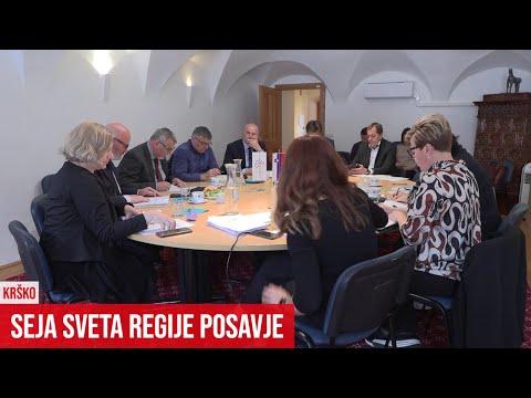 KRŠKO: Seja Sveta regije Posavje