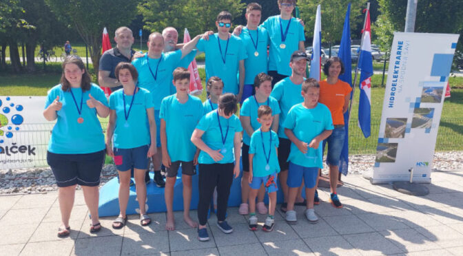 8. mednarodni Plavalčkov miting na bazenu Brestanica