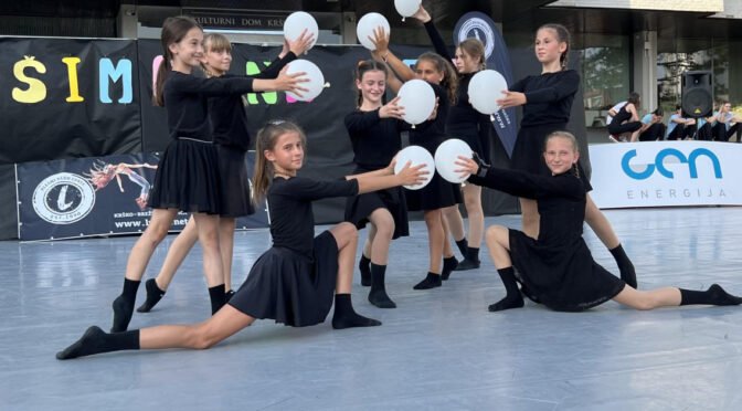 Plesni klub Lukec: zaplesali v poletne počitnice