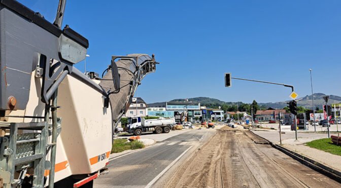 Obnova CKŽ v Krškem: Začeli s šesto fazo, zdaj zaprto križišče pri Qlandii