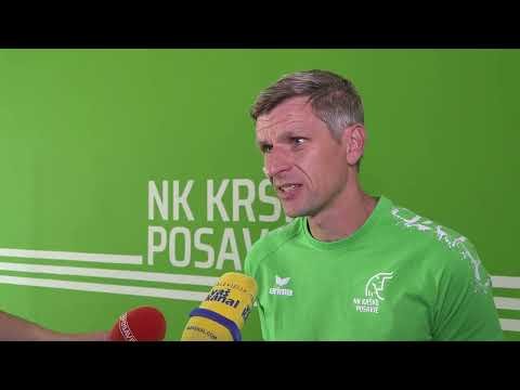 KRŠKO: Strokovni vodja NK Krško Posavje Rok Zorko – izjava s tiskovne konference