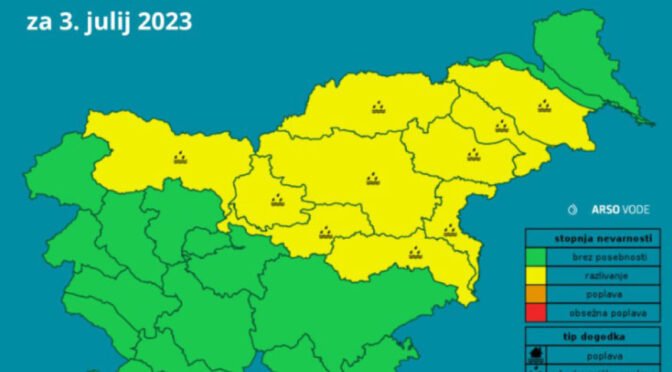 Kakšno bo vreme v Posavju? 3. – 9. julij 2023 (NAPOVED)