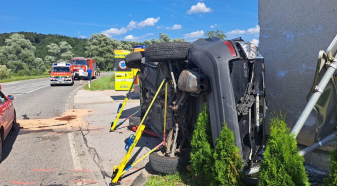 Med vikendom dve nesreči, vlom v vikend in tatvina krompirja