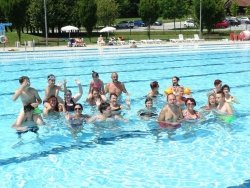 FOTO: Sončki na bazenu v Brestanici