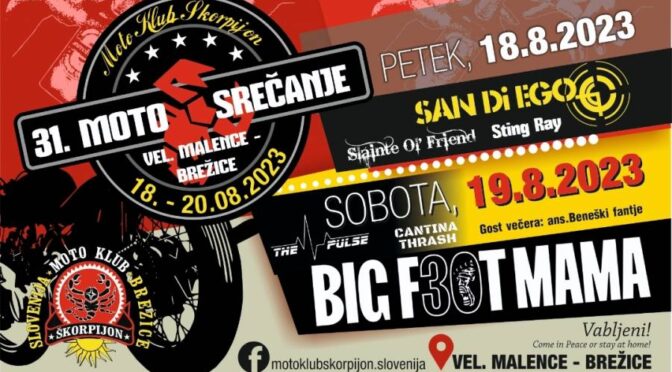 31. moto srečanje MK Škorpijon tudi z dobrodelno noto
