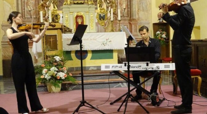 ​Na Aninem glasbenem večeru nastopili pianist Cetin ter violinista Ilić in Letnar
