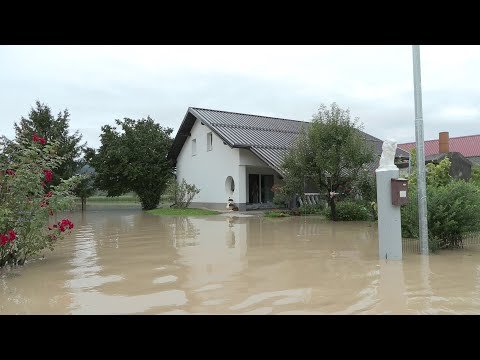Poplave v občini Brežice – Loče, Krška vas, 5. avgust 2023
