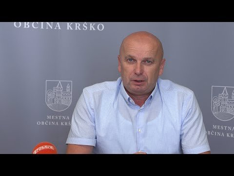 KRŠKO: Župan Janez Kerin – izjava po poplavah v Mestni občini Krško