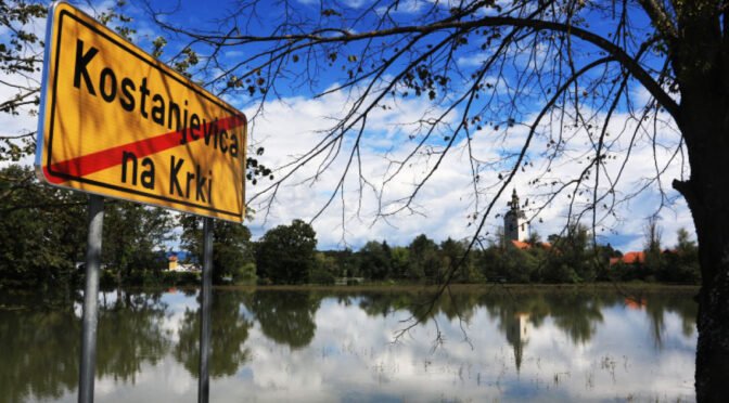 Foto trenutki 120: Kostanjevica na Krki po poplavah