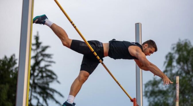 Atlet Luka Zupanc je nastopil na mladinskem evropskem prvenstvu