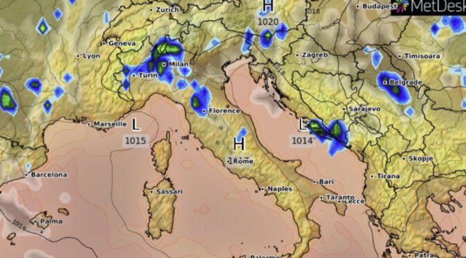 Kakšno bo vreme v Posavju? 16. – 20. avgust 2023 (NAPOVED)