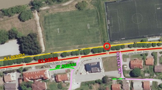 Zaradi visokega vodostaja zapora kolesarske poti pod CKŽ