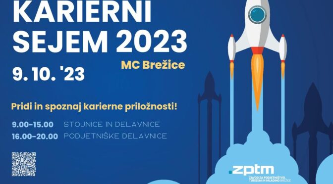 Si že izbral/a svojo karierno pot?🤔 Ne zamudi Kariernega sejma, ki je to odlična priložnost, da se srečaš z morebitnimi delodaja…