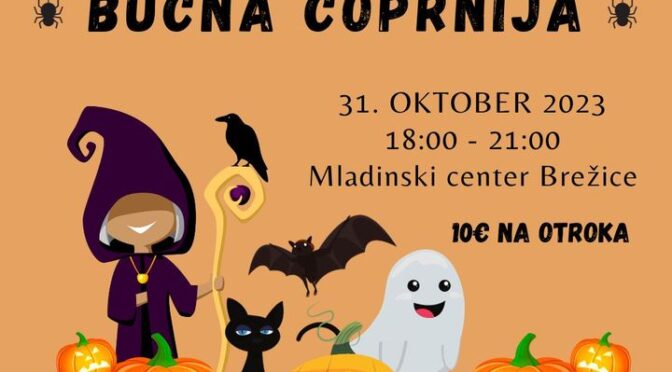 🎃 Bučna coprnija bo! 🎃
👀 Ste že prijavili svoje otroke? 👀
To lahko naredite vse do 29. 10. 👻🎃
👉 Prijave zbiramo preko povezave: …