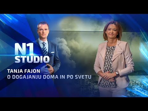 N1 STUDIO: Tanja Fajon o dogajanju v Izraelu in Gazi ter trenjih v koaliciji in vladi