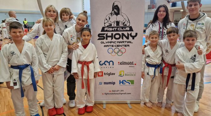 Borci Fight Cluba Shony na državnem prvestvu v karateju osvojili štiri medalje