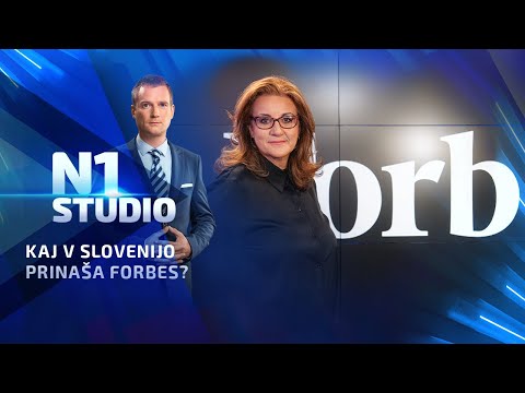 N1 STUDIO: Urednica Forbesa Slovenija Bojana Humar