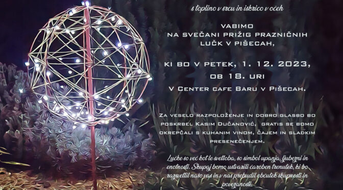 Predbožično in novoletno dogajanje v Pišecah