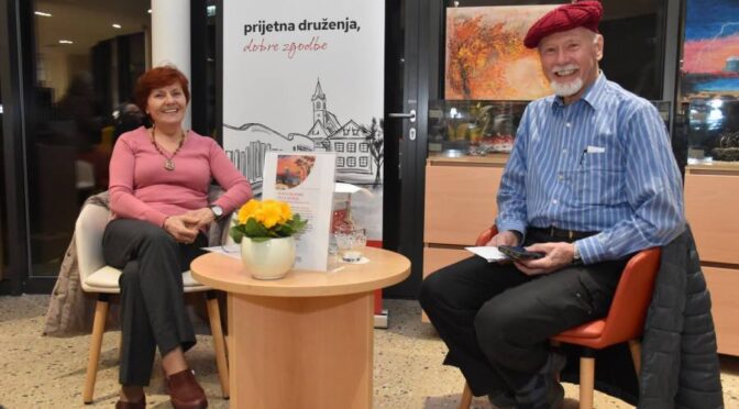 Roman Blatnik sproščeno o svoji razstavi Moje poteze