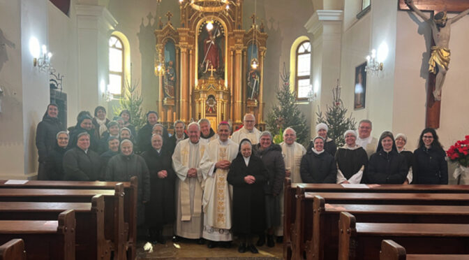 Svečnica na Čatežu s škofom msgr. Dr. Andrejem Sajetom