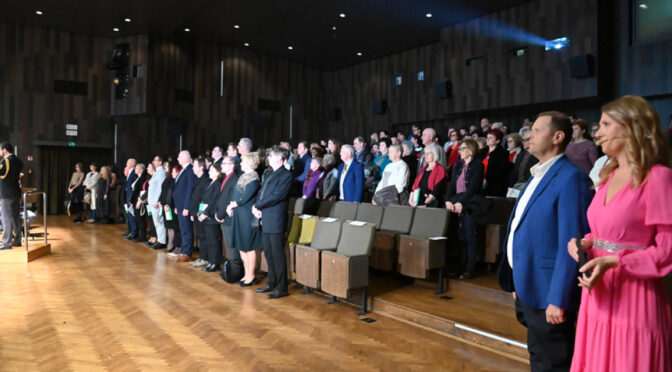 (VIDEO) Osrednja slovesnost ob slovenskem kulturnem prazniku v Krškem