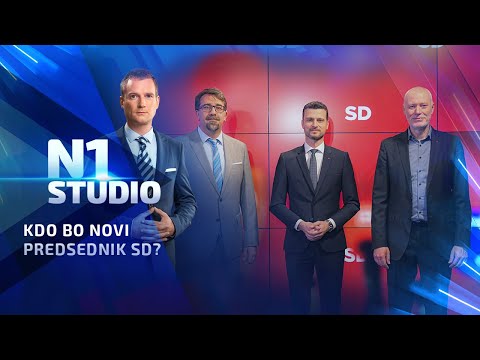 N1 STUDIO: Soočenje kandidatov za predsednika SD