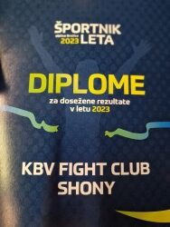 Fight Club Shony: 15 članov med prejemniki na Športniku leta