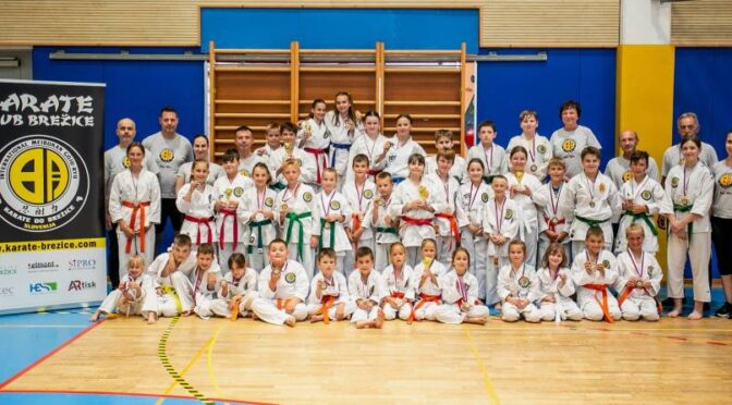 Karate klub Brežice leto zaključil s tekmovanjem v katah za Pokal Posavja