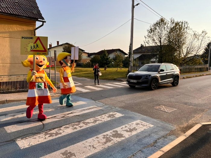 AMZS prizadevanja za večjo varnost otrok in mladih nadaljuje s FIA kampanjo za večjo varnost v okolici vrtcev in šol