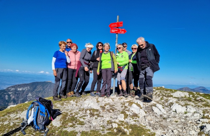 DU Dolenjske Toplice: Sončen oktobrski dan na Velikem vrhu (2088 m)