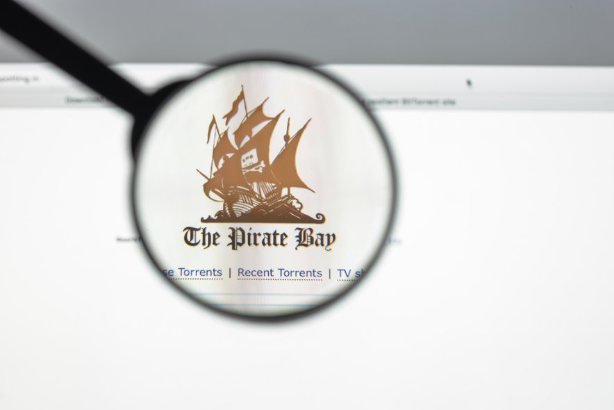 Piratska spletna stran The Pirate Bay