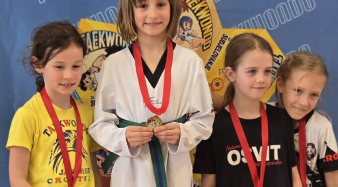 Taekwondoisti iz Zagreba s petimi zlatimi medaljami