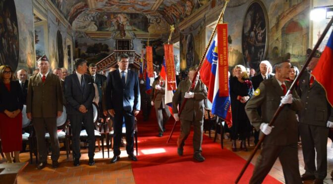 V Brežicah s slavnostno akademijo počastili 80 let od zmage in konca druge svetovne vojne