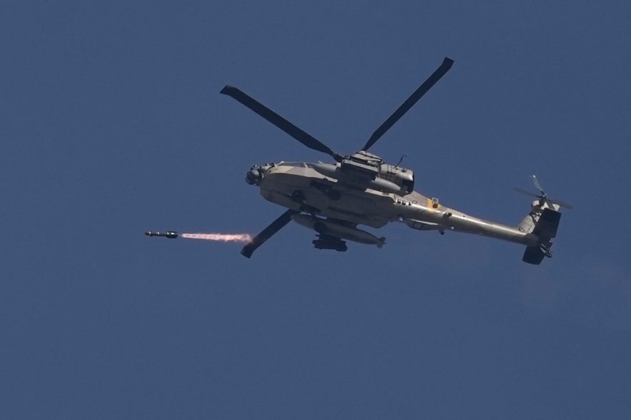 Izraelski helikopter (slika iz decembra 2023)