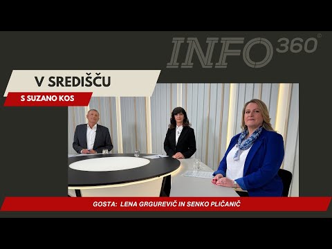 V središču s Suzano Kos: Lena Grgurevič in Senko Pličanič