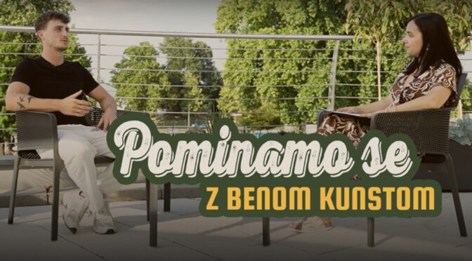 Nova epizoda podkasta Pominamo se – v gosteh športnik leta Beno Kunst