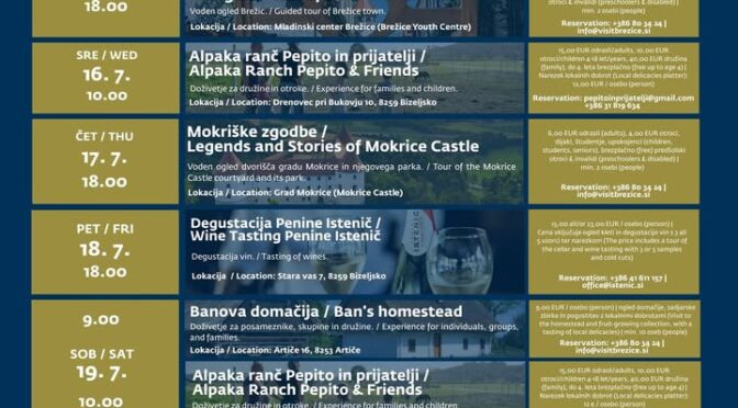 Novi teden prinaša 10 novih poletnih doživetij 🌞