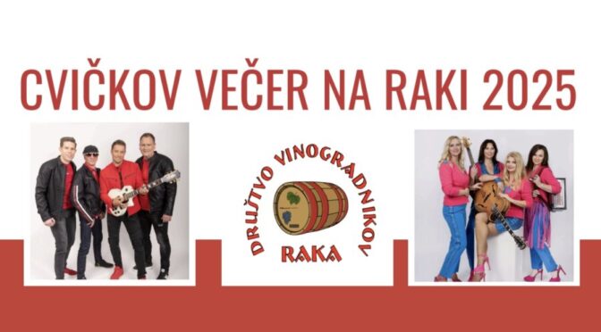 Cvičkov večer na Raki, 8. avgust 2025