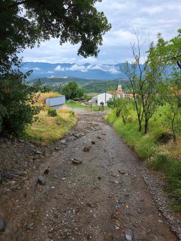 Posledice neurja v občini Ajdovščina.